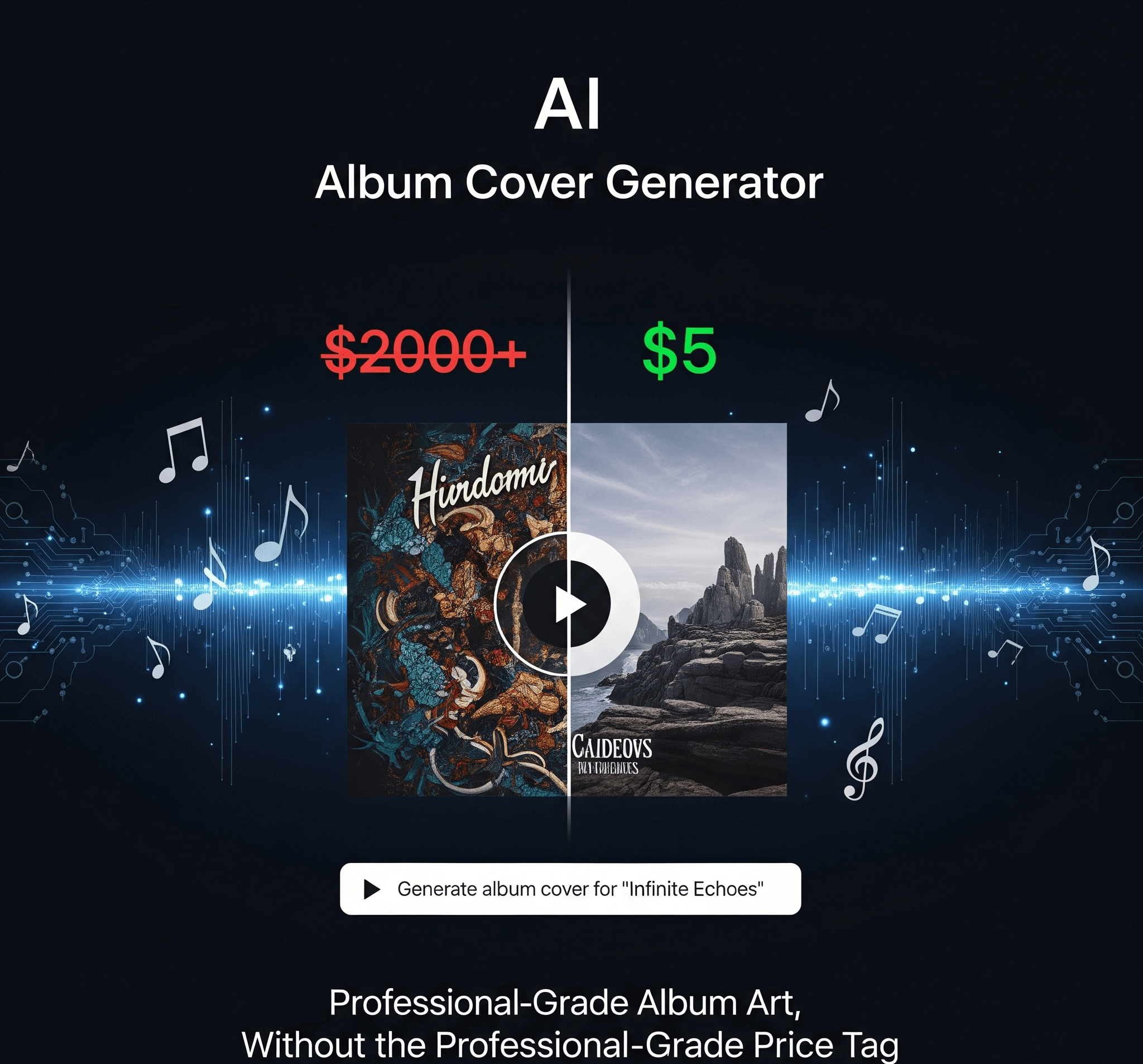 Affordable Album Cover Generator